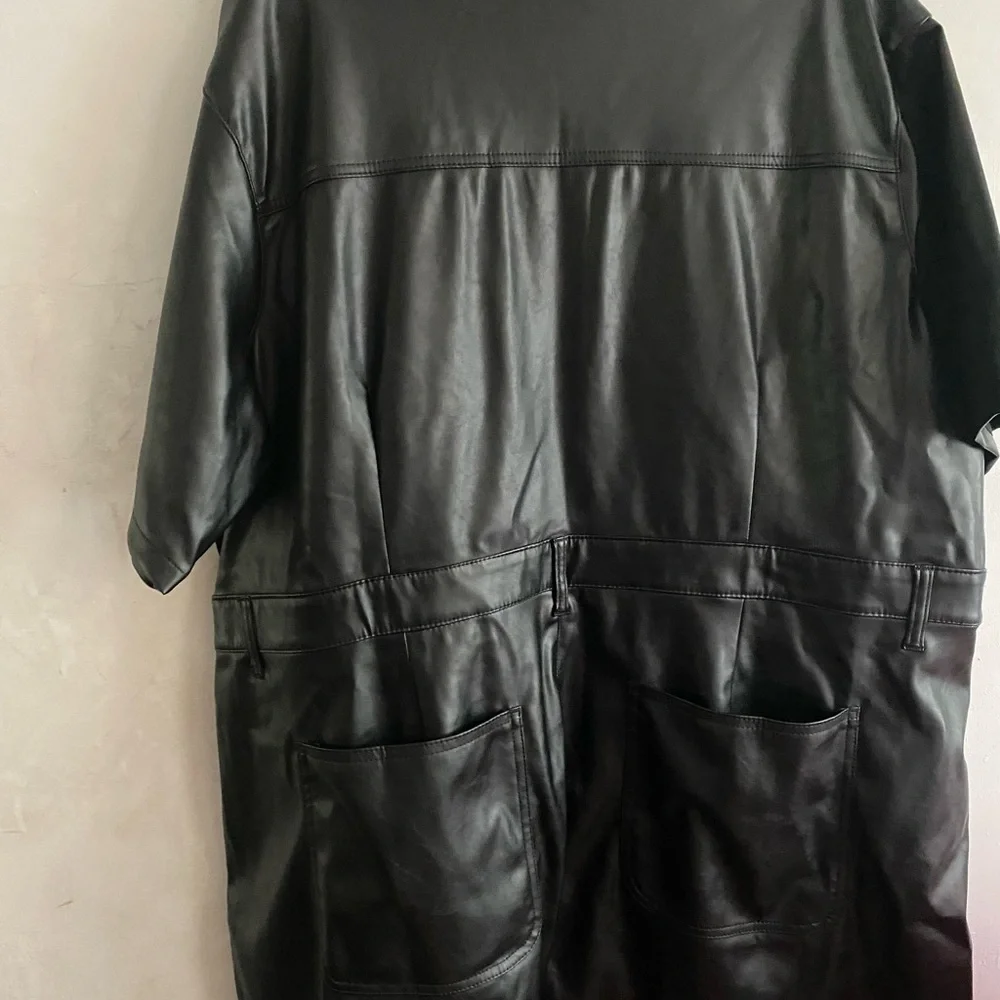 Universal Thread vegan leather, mini dress